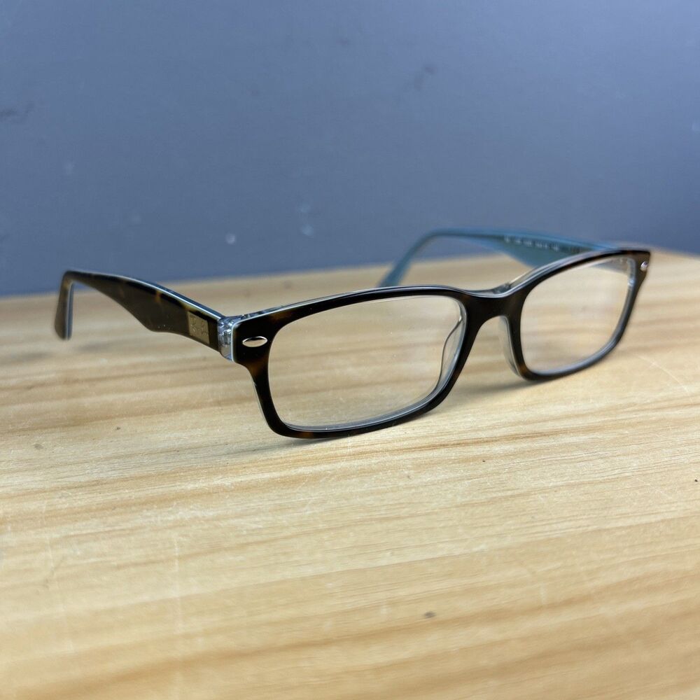 Ray-Ban RB5206 5023 54-18-145 Eyeglasses Women Tortoise Blue Frames Only